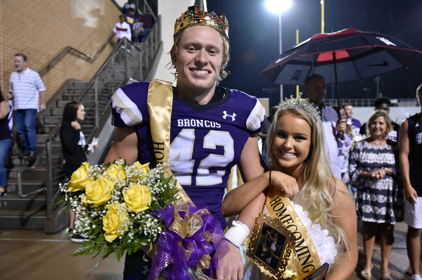 Denton High royalty